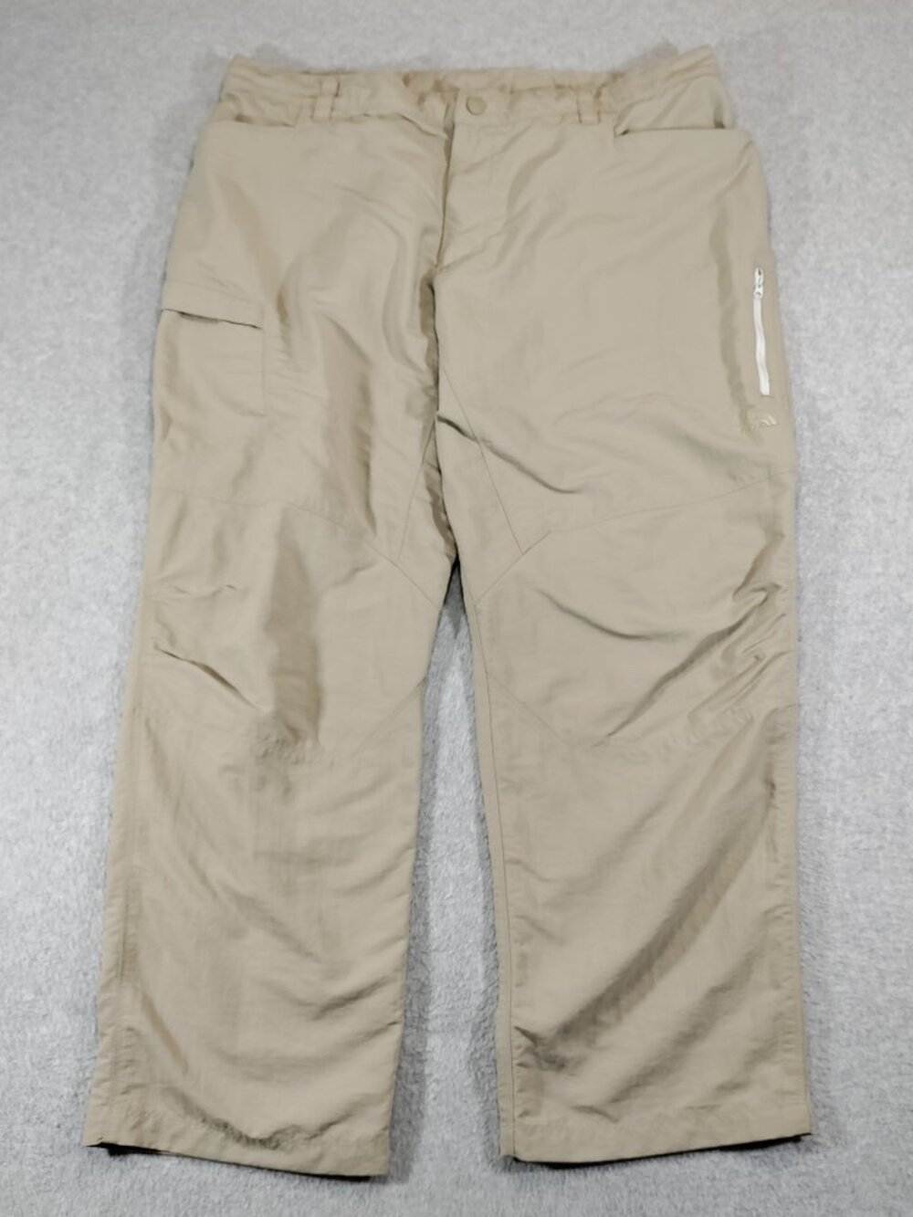 The North Face Pants Mens 40 Short 42x29 Beige Nylon Hiking Trail
